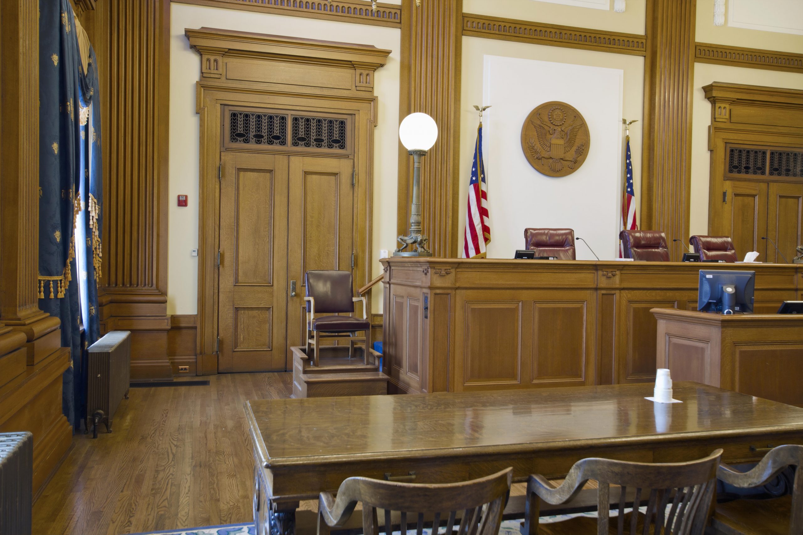 Court Of Appeals Courtroom In Pioneer Courthouse