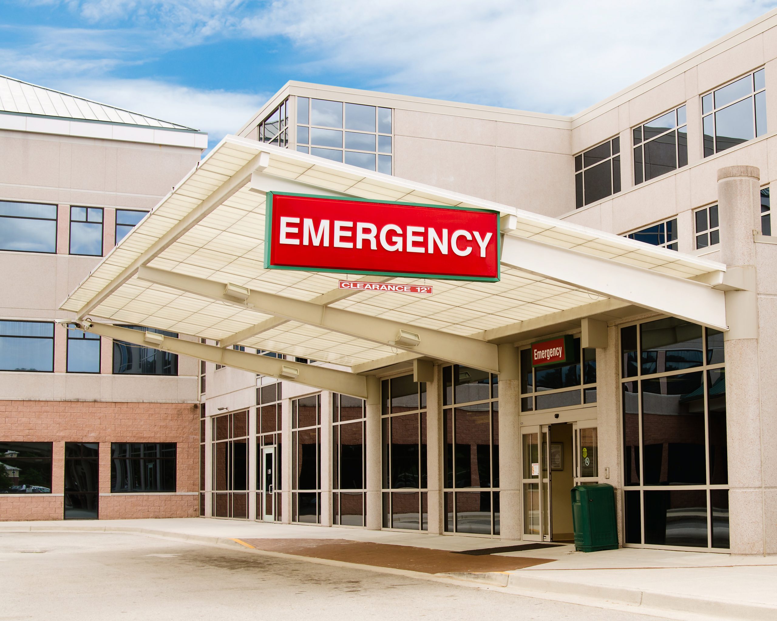 Safe Healthcare Emergency Room Ballastic Entryway